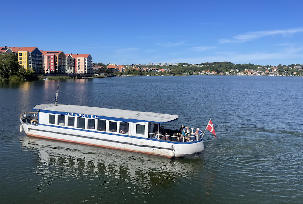 A boat on Skanderborg lake